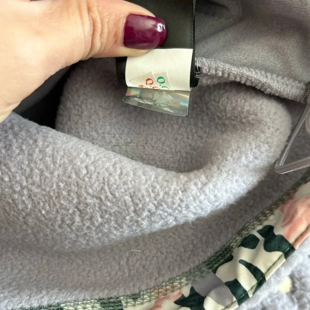 THE NORTH FACE CRAGMONT 1/4 SNAP FLEECE - WOMENS small lilac camo new with tags - Picture 15 of 15